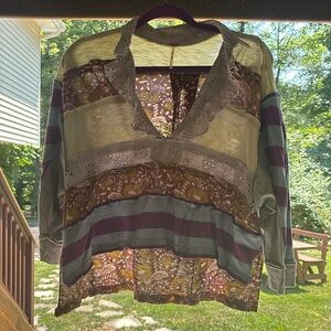 FREE PEOPLE TOP, lightly worn